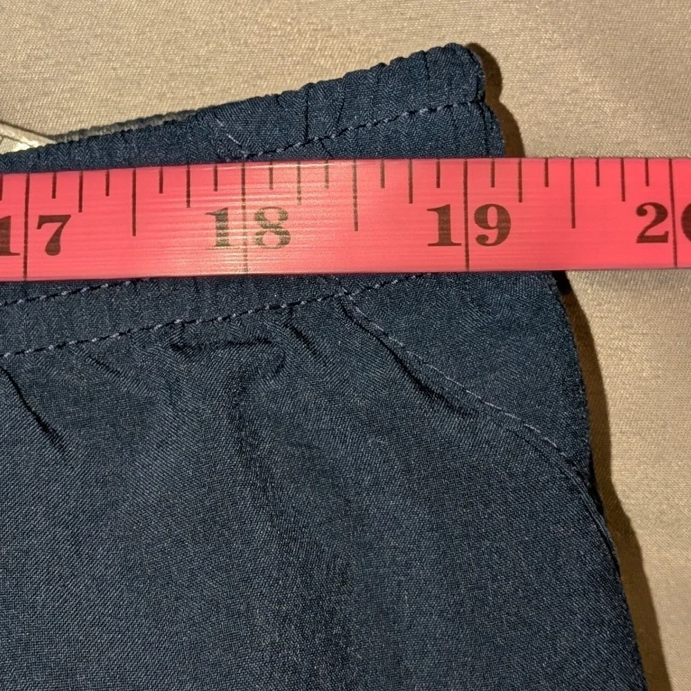 Nike Fit Dry Mens Running Shorts Navy Blue Grey Athletic Gym Training Large